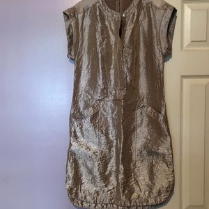 J Crew Metallic Dress